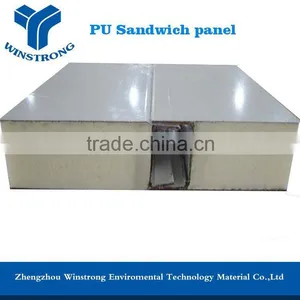 Sound Insulation Sandwich Panel/PU Sandwich Panels Factory Sale thumbnail-1