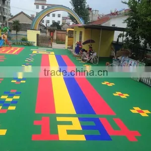 Plastic Type and UV Coating Surface Treatment PVC Sponge Flooring thumbnail-2
