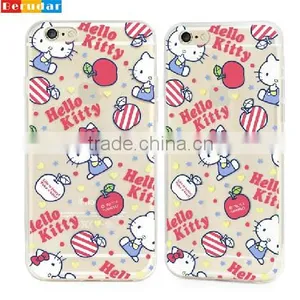 New Hello Kitty Tpu Rubber Case for Iphone 6 Plus thumbnail-1