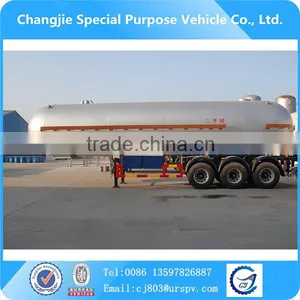 High Performance 47.58m3 Methyl Ether Lpg Gas Tanker Semi Trailer,lpg Tank Trailer,lpg Trailer thumbnail-1