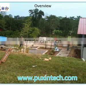 China Puxin Household Hydraulic Pressure Biogas Anaerobic Digester thumbnail-5