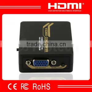 CVBS S-Video to VGA Converter With Scaler 1080P Support PAL NTSC TV Syetem thumbnail-1