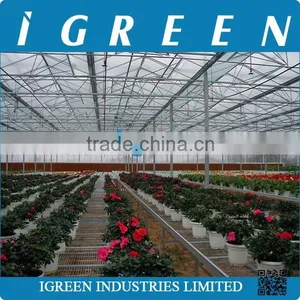 Commercial Intelligent Glass Greenhouse for Sale thumbnail-3