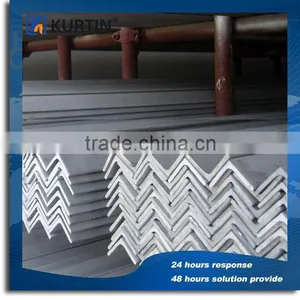 High Quality Prime 316 Stainless Steel Angle Iron Standard Size With Hole Punched thumbnail-1