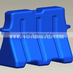 2015 Most Popular New Technology High Quality HDPE Palstic Material Traffic Road Barrier Blow Mould thumbnail-3