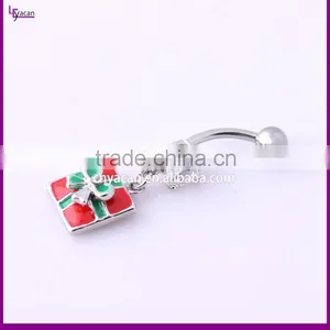 Wholesale New Arrival Christmas Gift Cane Piercing Belly Button thumbnail-2