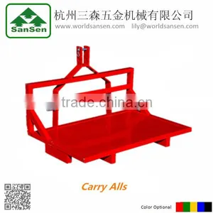 Agriculture Equipment Tractor Mounted 3point Carry Alls, CE Tractor Rear Loader thumbnail-1