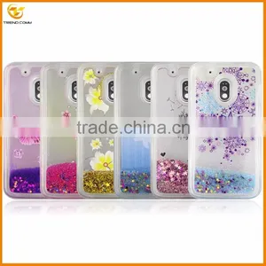 China Supplier Glitter Liquid Tpu Cover Case for Moto g4 thumbnail-2
