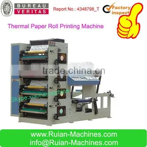 Four Colors Thermal Paper Roll Printing Machine thumbnail-1