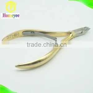 Golden Handle Dead Skin Stainless Steel Scissors thumbnail-2