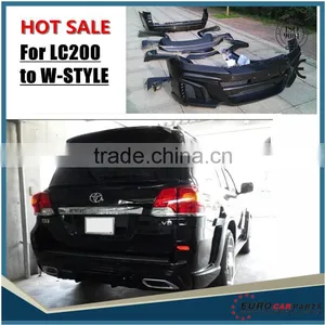 Hot Sell Body Kit for Toyota Land Cruiser lc 200 W-style FRP/PP Full Set thumbnail-2