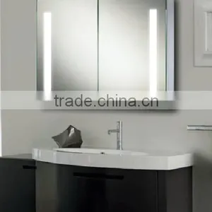 LED Bathroom Mirror Cabinet for High Class Hotel Projct With Shaver Socket thumbnail-2