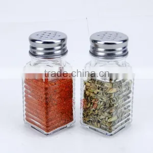 Widely Used Square Pepper Jar, Square Chili Jar thumbnail-1