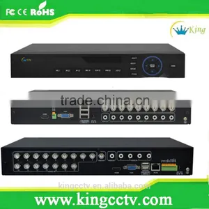 2016 Top 10 H.264 4/8/16CH Effio 960H & IP 1U Hybrid DVR thumbnail-1