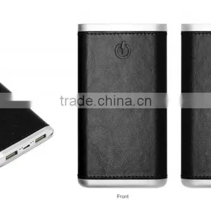 Creative pu Leather Shape Power Bank With USB Flash Drive as Team Corporate Gifts,factory Make Private Model Power Banks thumbnail-1