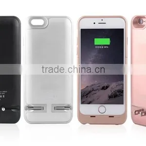 Phone Case Charger Mini Rohs Power Bank With Built in Charger Plug thumbnail-6