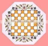 Marble Chess Table Top thumbnail-1