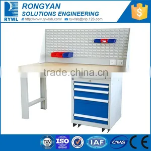 Strong Cold Rolled Steel Work Bench With Drawers/industrial Workshop Tables thumbnail-3