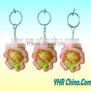 Popular , Hot Sell Christmas Gift Silicone Soft Keychain thumbnail-3