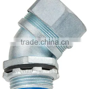 90 Angel Connector / Conduit Connector Zinc thumbnail-1