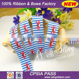2015 Wholesale Blue Crab Printed Ribbon thumbnail-1