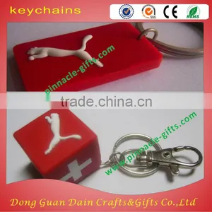 Luminous Silicone Keychains With Customized Logo thumbnail-2