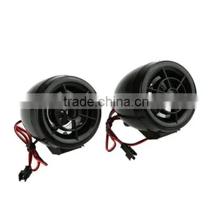 Motorcycle MP3 Player Speakers Audio Sound System FM Radio Security Alarm Wireless Remote With USB SD Slot thumbnail-3