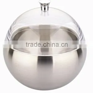 Stainless Steel Rice Bowl With Colorful Lid thumbnail-1