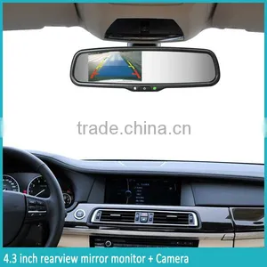 Germid 4.3inch Rearview Mirror Ultral-high Brightness Monitor With Parking Sensor thumbnail-6