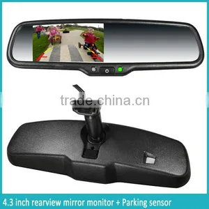 Germid Ek-043lab 4.3" Lcd Rearview Mirror Monitor With Bluetooth Handsfree Car Kit thumbnail-6