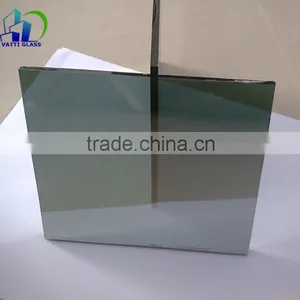 Euro (light)Grey(Gray) Tinted Reflective Glass Sheet for Building thumbnail-2