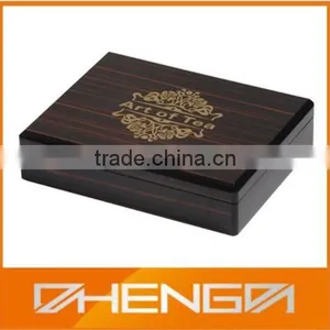 Hot!!! Customized Made-in-China Elegant Wooden Grain Precious Packaging Logo Printing Tea Gift Box (ZDW13-T024) thumbnail-1