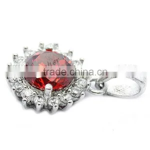 CZ Diamond Large Stone Pendant Wholesale Designer Pendant thumbnail-2