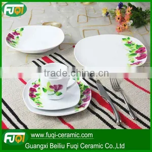Nice Flower Decal Best Dinnerware Brands thumbnail-1