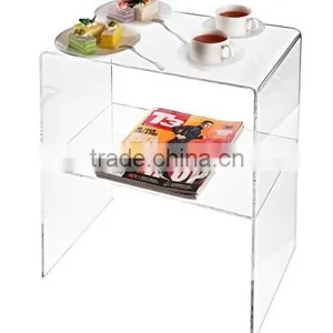 Modern Design Clear Acrylic Decorative End Table thumbnail-1