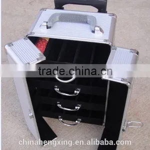 HX-L2451,Aluminum Tool Case,heavy Duty Aluminum Means Cabinet Trolley thumbnail-1