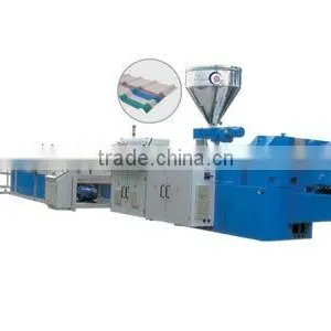 PVC Wave Plate Production Line/plastic Plate Production Line thumbnail-1