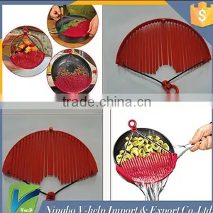 Expandable Strainer Better Strainer Stretch Better Plastic Vegetable Strainer thumbnail-2
