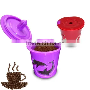 Various Color Available Refillable k Cup for Keuring 2.0 Dolphin Filter thumbnail-4