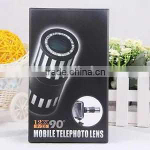 Brand New 12X Optical Zoom Telescope Lens + Mini Tripod For IPhone6/iPhone6 Plus thumbnail-1