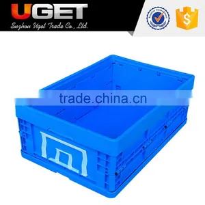 China Manufacture Wholesale Plastic Collapsible Storage Container Crate thumbnail-5