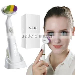 New Products 2015 High Quality Silicone Facial Brush Home Use Sonic Facial Brush thumbnail-5