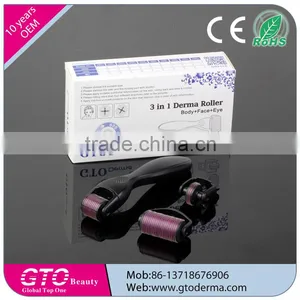 Titanium 3 in 1 Derma Roller for Face Dermaroller Manufacturer Price thumbnail-3