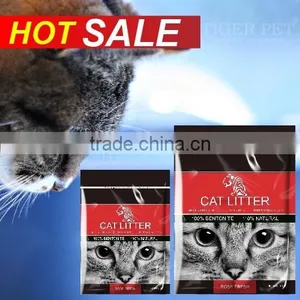 Ball Shape Hard Clumping Clear White Bentonite Kitty Litter thumbnail-1