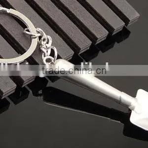 Wholesale Shovel Metal Key Chains/ Hammer Key Chains/hardware Tools Metal Key Chains on Sale thumbnail-2