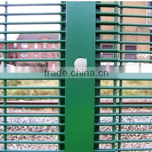 Lowest Price 3''*5''*8''high Security Anti-climb Panel Fencing/voltage Coated 358 Anti- Climb Security Welded Security Fence thumbnail-4