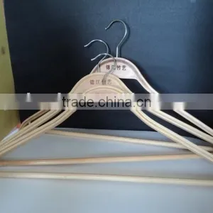 Classic Resonable Round Bamboo Coat Hangers thumbnail-2
