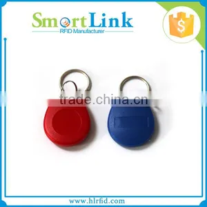 Economic RFID ABS Keychain, RFID Blank Key Charm With Consecutive Code Engraving, RFID Key Tag thumbnail-1