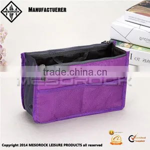 Multifunctional Colorful Organizer Cosmetic Travel Storage Bag With Zipper Travel Wash Bag thumbnail-2