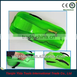 Plastic Snow Sledge With Rope and Brake thumbnail-1